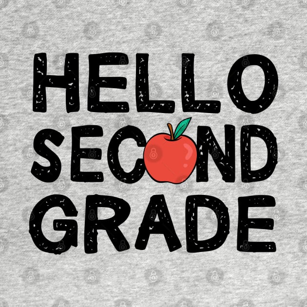 Hello Second Grade by SKHR-M STORE